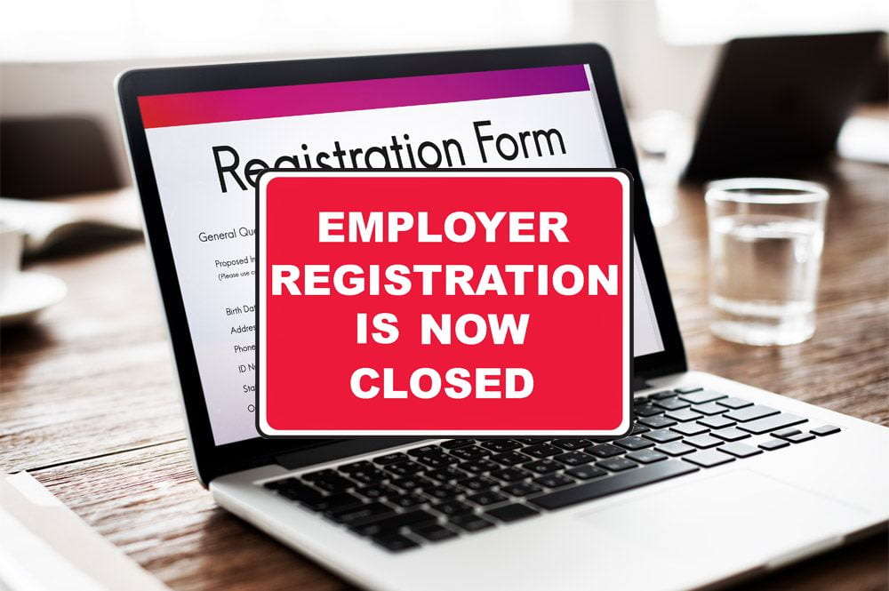 Career Fair Registration Closed banner