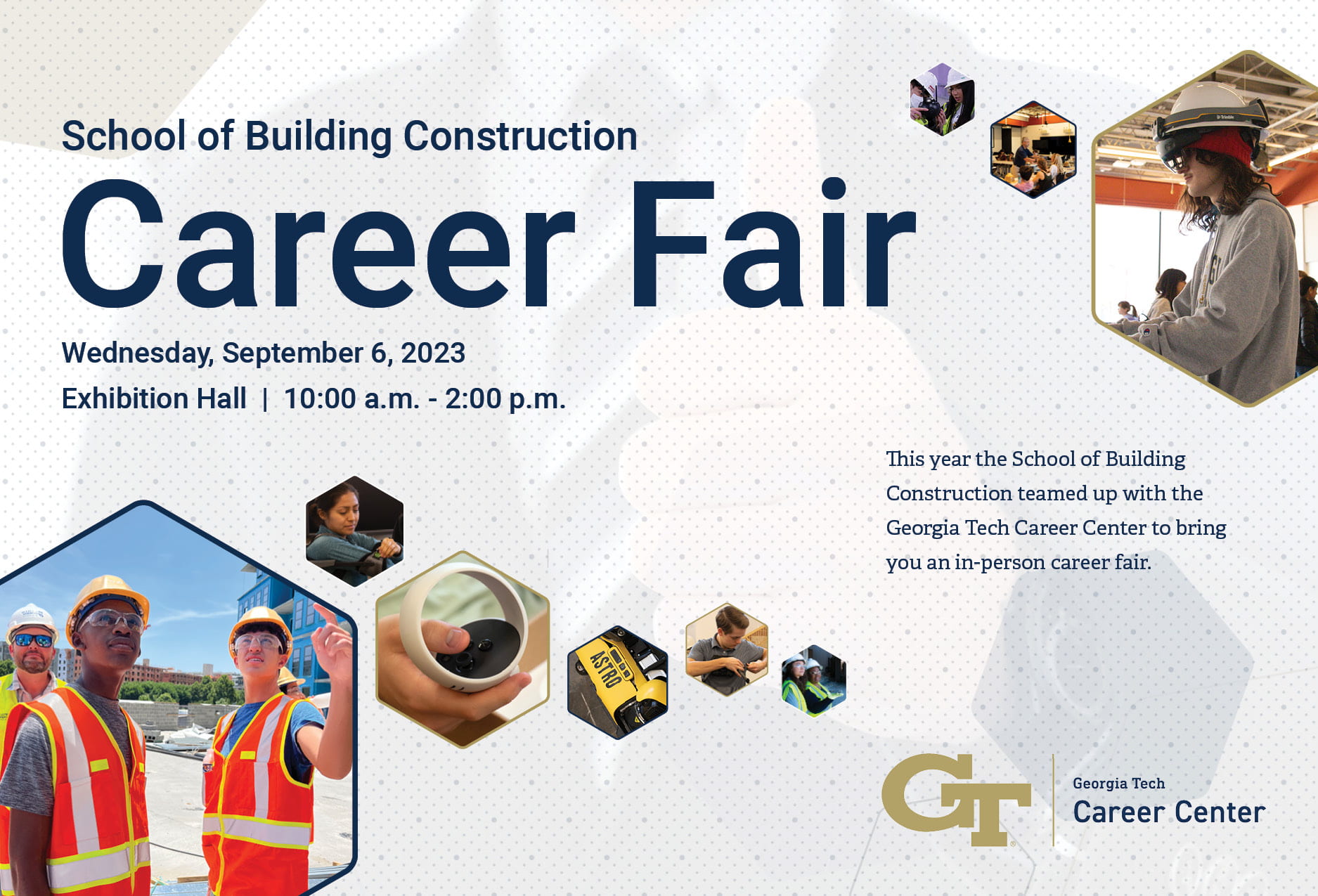 College of Building Construction Fair mural